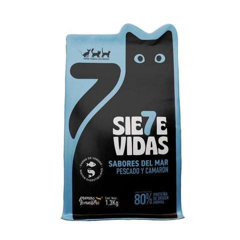 7 Vidas Alimento para Gatos Adultos - PetsPlaza