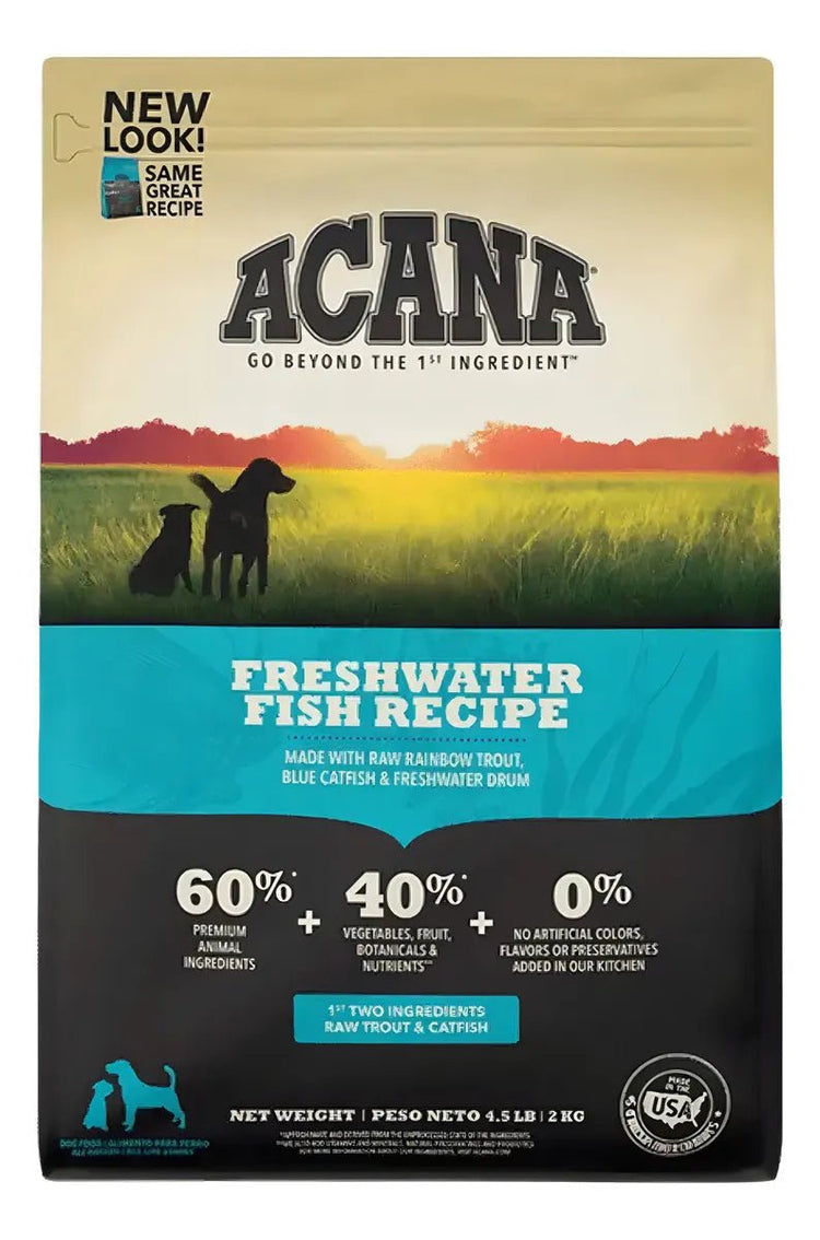 Acana Freshwater Fish 2 KG Alimento Premium para Perros con Pescado - PetsPlaza