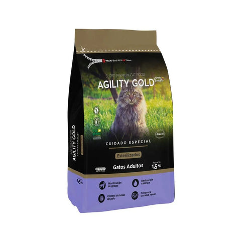 Agility Gold Gatos Esterilizados - PetsPlaza