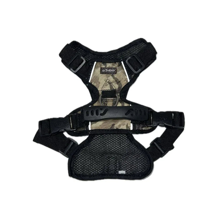 Arnés en Lona Café Militar - PetsPlaza