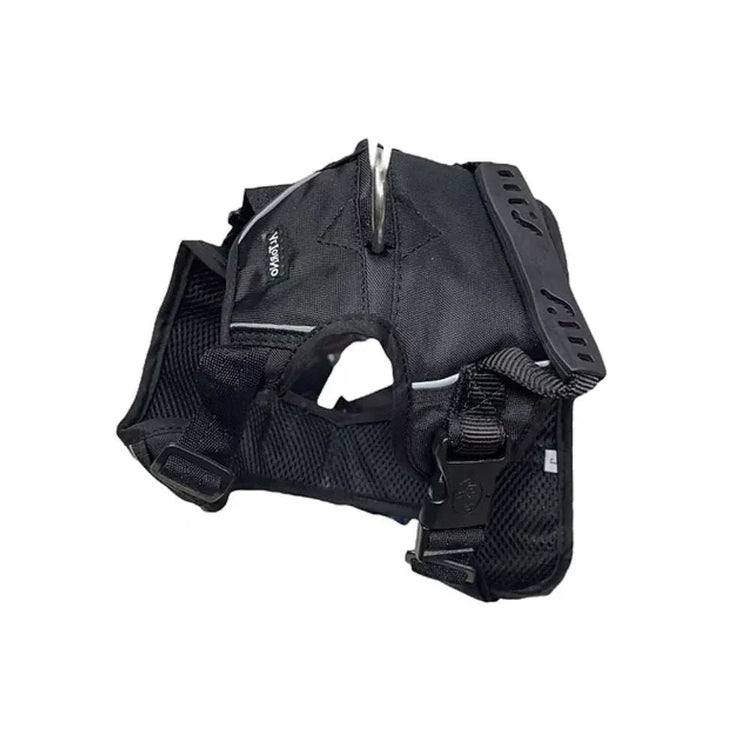 Arnés en Lona Negro - PetsPlaza