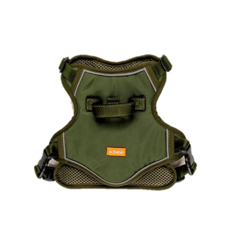 Arnés en Lona Premium Verde Oscuro - PetsPlaza