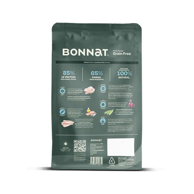 Bonnat Grain Free Gatos Adultos Esterilizados - PetsPlaza