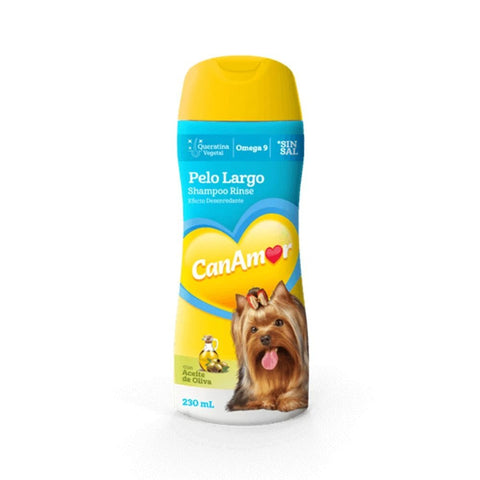 Canamor Shampoo Rinse Pelo Largo para Perros - PetsPlaza
