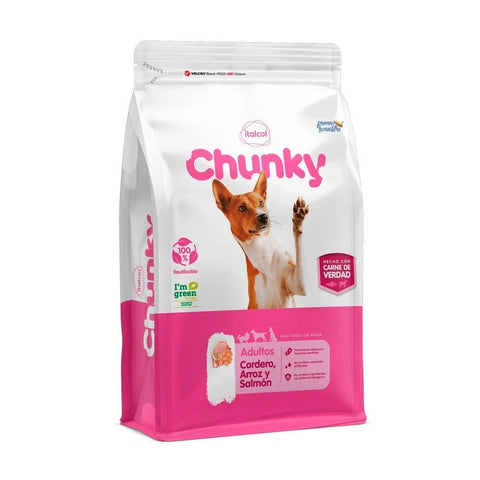 Chunky Adulto Cordero Arroz y Salmón - PetsPlaza