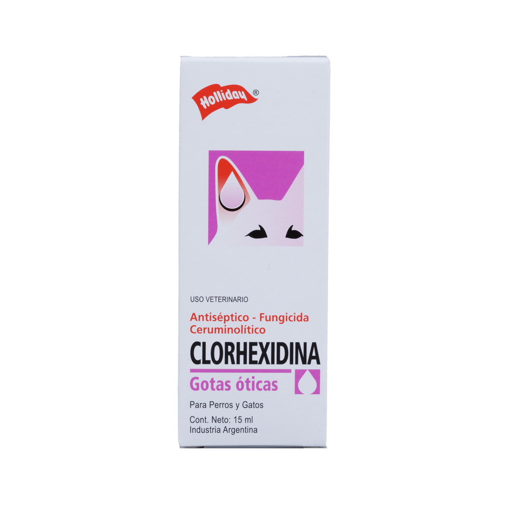 Clorhexidina Gotas Óticas 15 ml - PetsPlaza