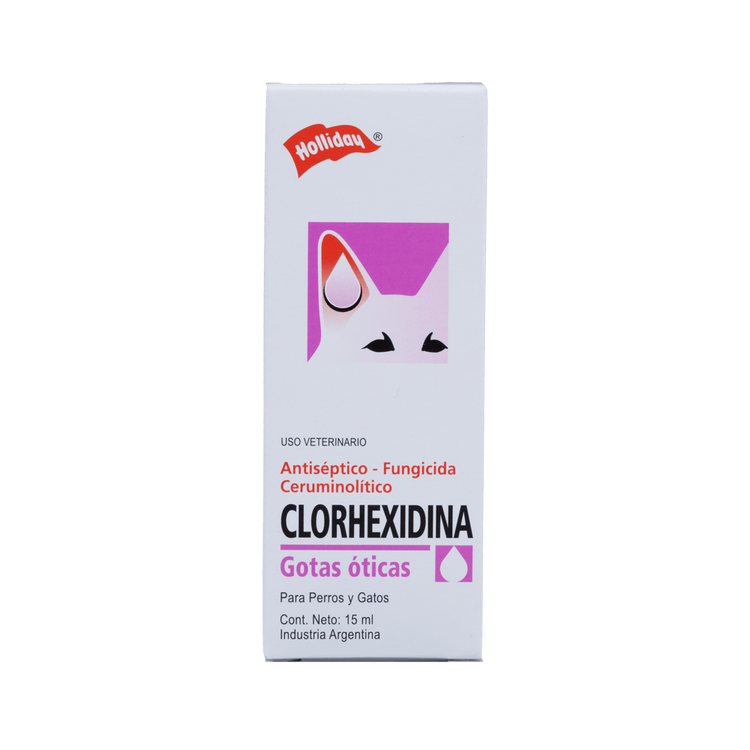 Clorhexidina Gotas Óticas 15 ml - PetsPlaza