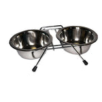 Comedero Doble Sencillo - PetsPlaza