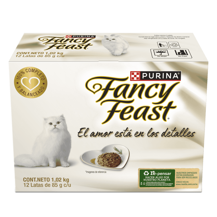 Fancy Feast Surtido x4 Latas - PetsPlaza