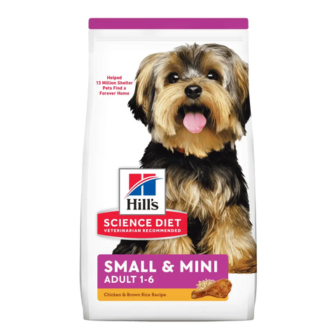 Hill's Science Diet Adult Small & Mini Pollo & Arroz Integral - PetsPlaza