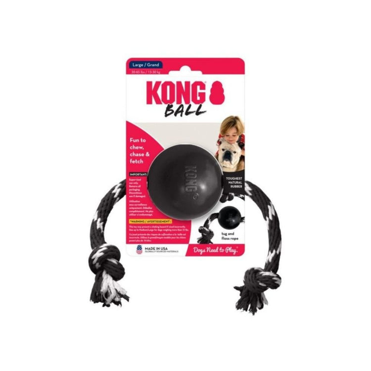 Kong Pelota Extreme con Lazo Grande - PetsPlaza