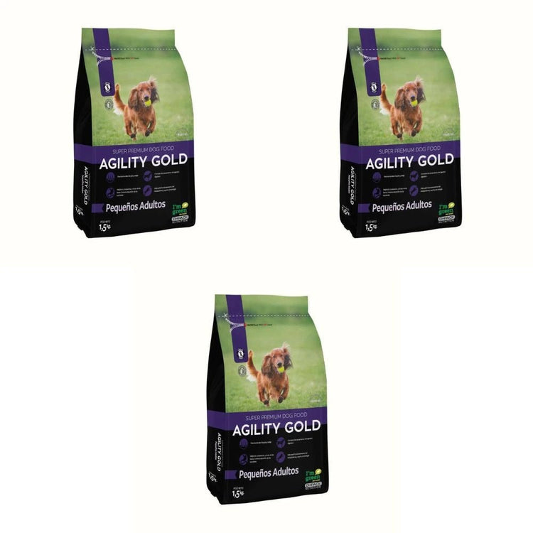 Combo Black Friday: ¡Llévate 3 Agility Gold Pequeños Adultos 1.5 Kg por 86.000! - PetsPlaza
