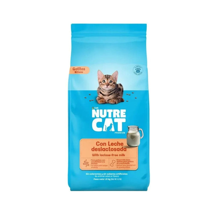 Nutrecat Leche Deslactosada Gatitos - PetsPlaza