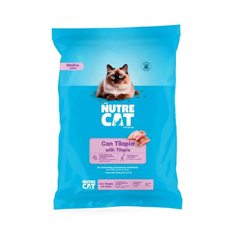 Nutrecat Tilapia Gatos Adultos - PetsPlaza