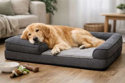 Cómo elegir una cama ortopédica para perro - PetsPlaza