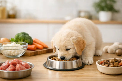 Guía de alimentación para cachorros en casa - PetsPlaza