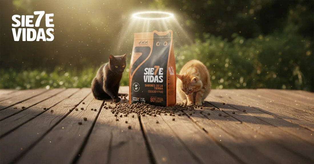 🏅 Marca del mes: Sie7e Vidas nutrición de calidad para tu gato 🐱 - PetsPlaza