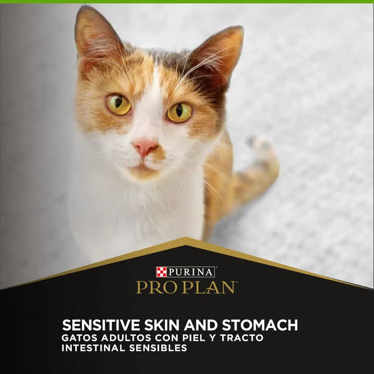 Pro Plan Sensitive Skin and Stomach para Gatos - PetsPlaza