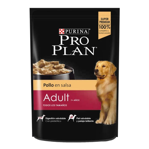 Pro Plan Adulto Todos los Tamaños Pollo en Salsa