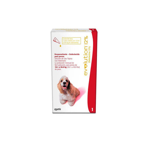 Revolution 12% X 1,0 Ml - Perros de Hasta Kg