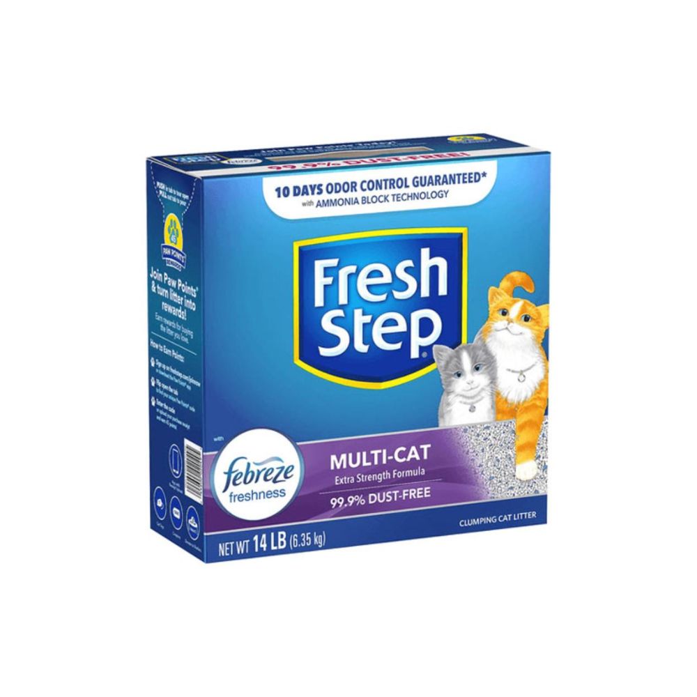 Fresh Step Multi-Cat con Febreze