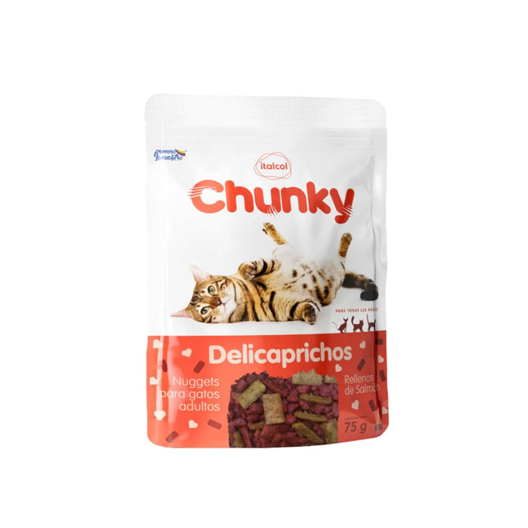Chunky Delicaprichos Gatos Salmón