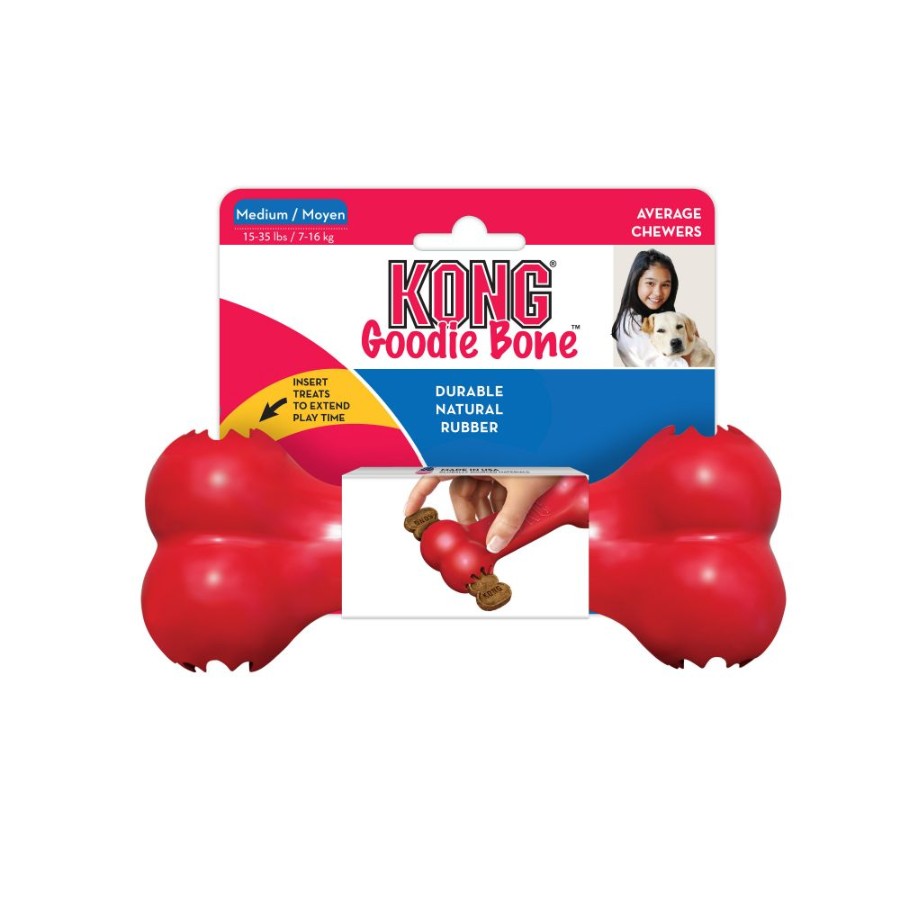 Kong Hueso de Caucho Classic Medium