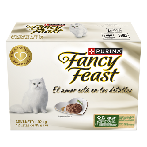 Fancy Feast Surtido x4 Latas