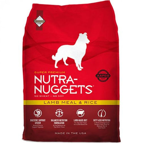 Nutra-Nuggets Perros Adultos Cordero & Arroz