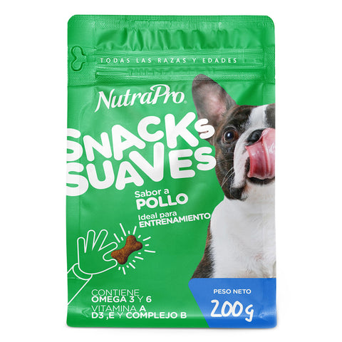 Nutrapro Snack Suaves Perro Pollo