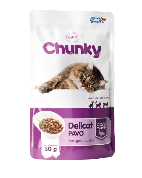 Chunky Delicat Sabor a Pavo