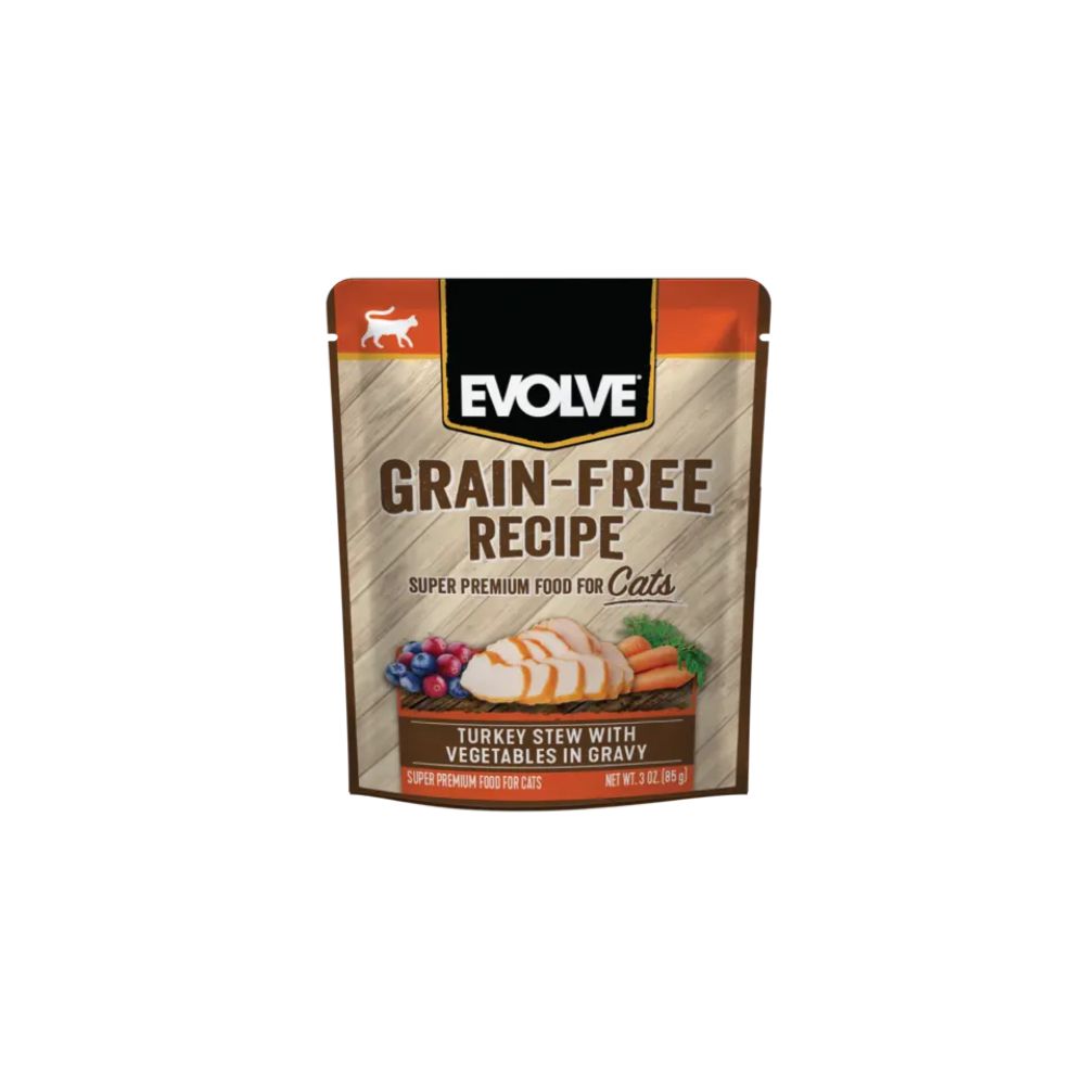 Evolve Grain-Free Turkey Stew with Vegetables in Gravy
