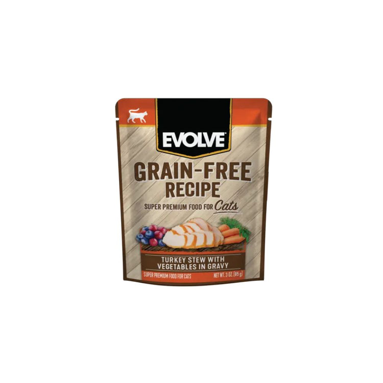Evolve Grain-Free Turkey Stew with Vegetables in Gravy