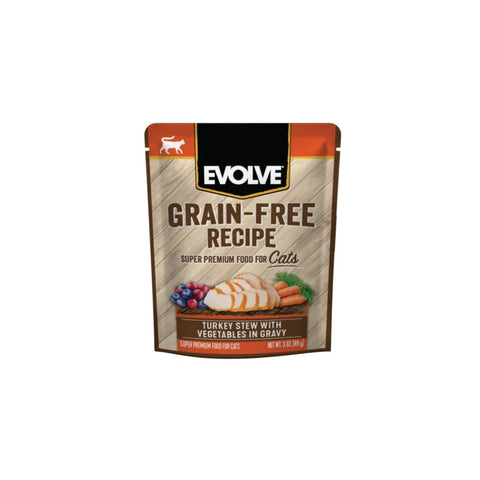 Evolve Grain-Free Turkey Stew with Vegetables in Gravy