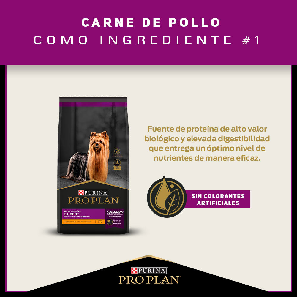 Pro Plan Exigent Razas Pequeñas