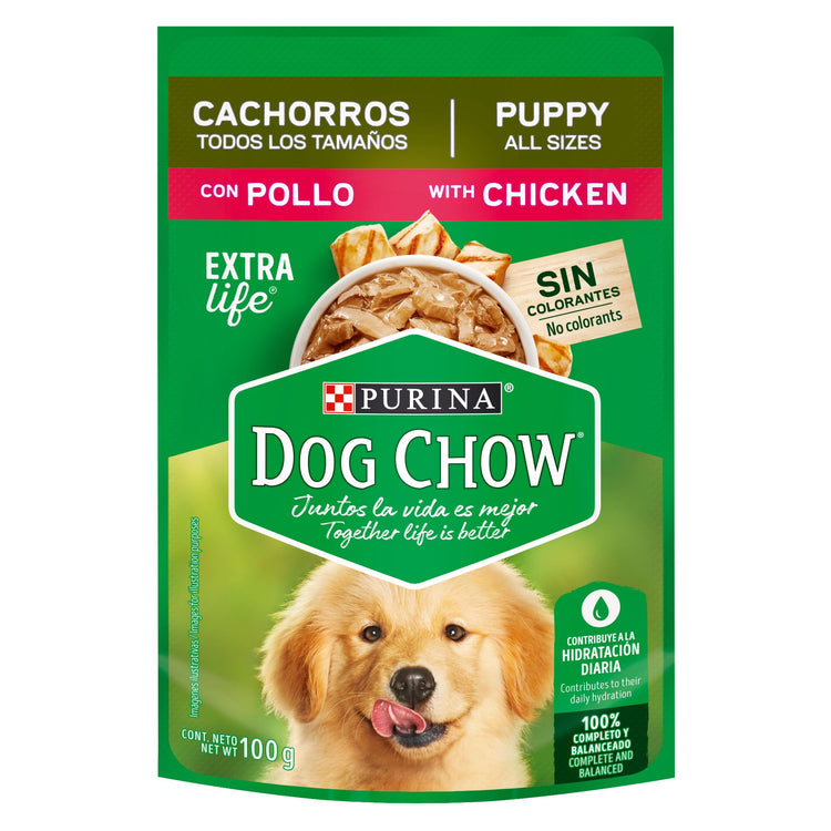 Dog Chow con Pollo para Cachorros