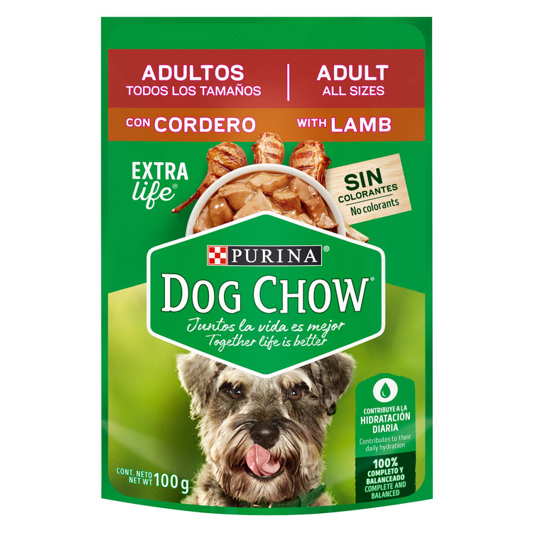 Dog Chow con Cordero para Perros Adultos