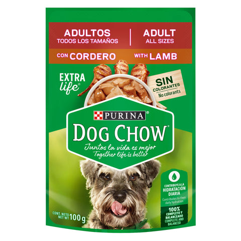 Dog Chow con Cordero para Perros Adultos