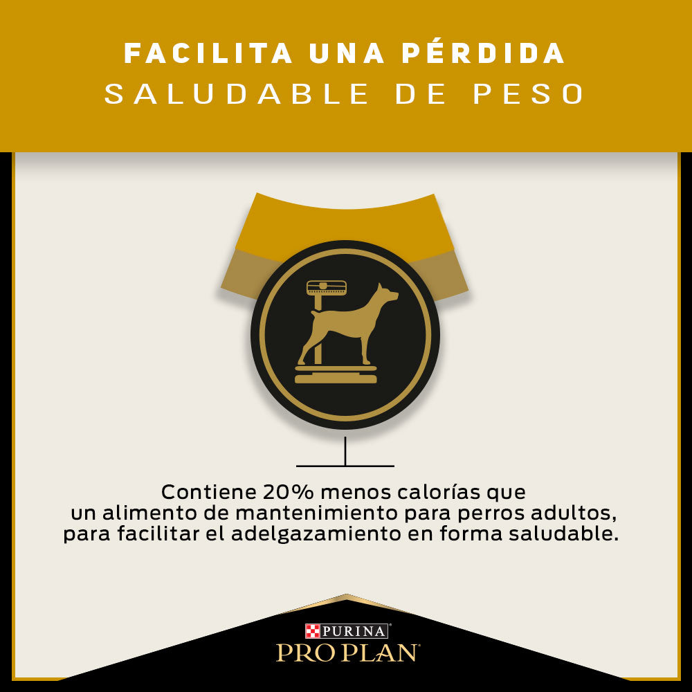 Pro Plan Reduced Calorie Razas Medianas y Grandes