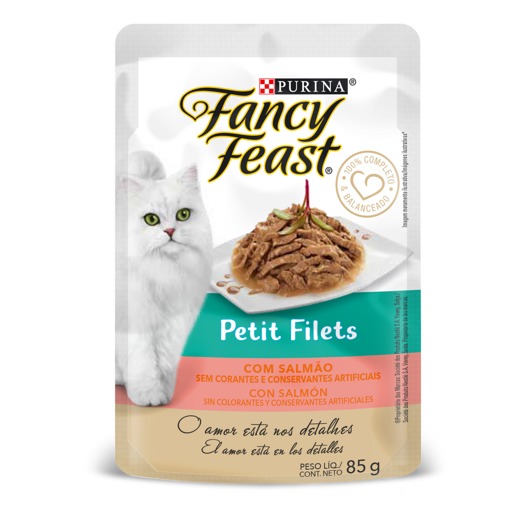 Fancy Feast Petit Filets Salmón