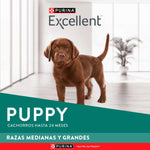 Purina Excellent Cachorros Razas Medianas y Grandes
