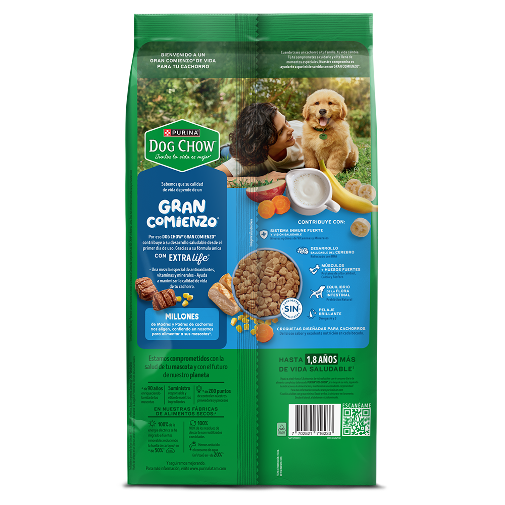 Dog Chow Gran Comienzo Cachorros Medianos y Grandes