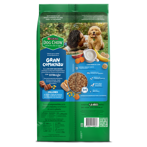 Dog Chow Gran Comienzo Cachorros Medianos y Grandes