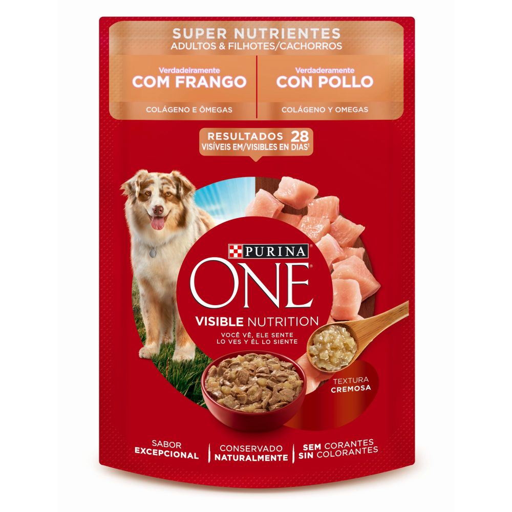 Purina One Superfoods Cachorros y Adultos Pollo