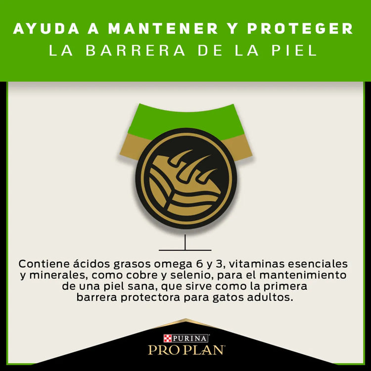 Pro Plan Sensitive Skin and Stomach para Gatos - PetsPlaza