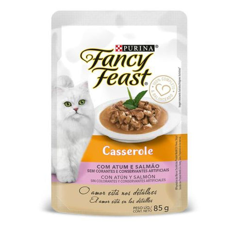 Fancy Feast Casserole con Atún & Salmón