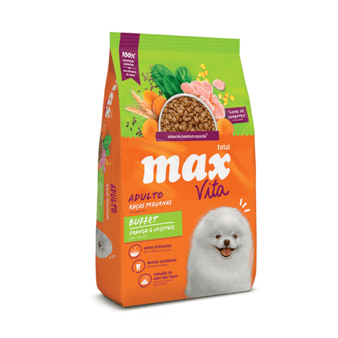 Max Vita Adulto Razas Pequeñas Buffet Pollo & Vegetales