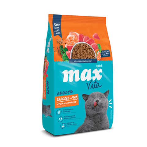 Max Vita Gato Adulto Sabor del Mar Atún & Camarones