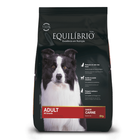 Equilíbrio Adult All Breeds para Perros Sabor a Carne