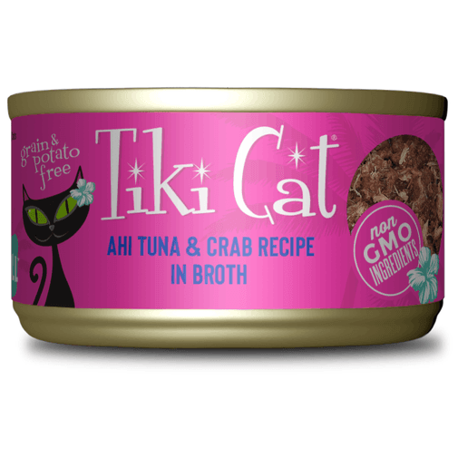 Tiki Cat Grill Atún & Cangrejo en Caldo